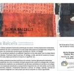 Exposició de pintura de Núria Balcells a Barcelona